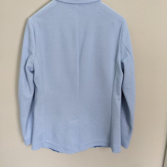 Zara Mens Blazer Baby Blue NEW - Picture 4 of 5